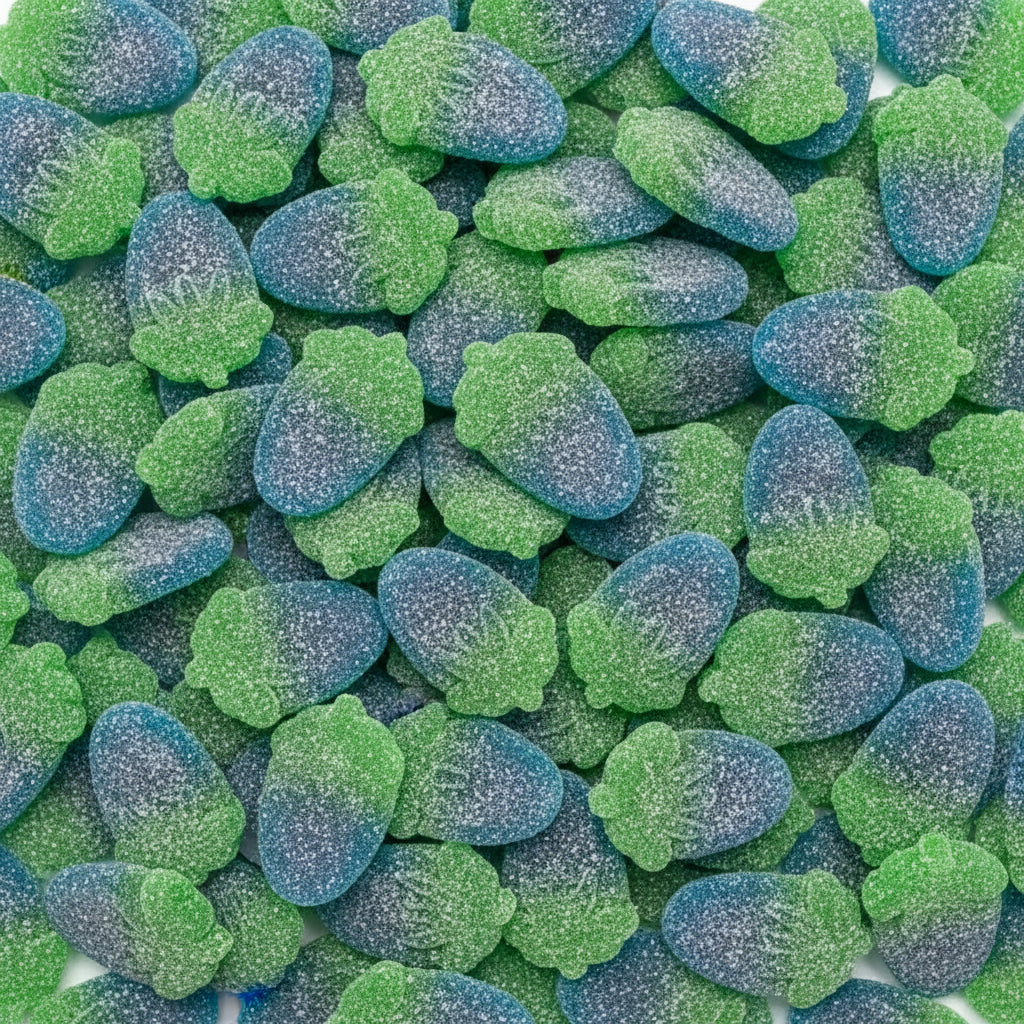 Blue and Green Lollies