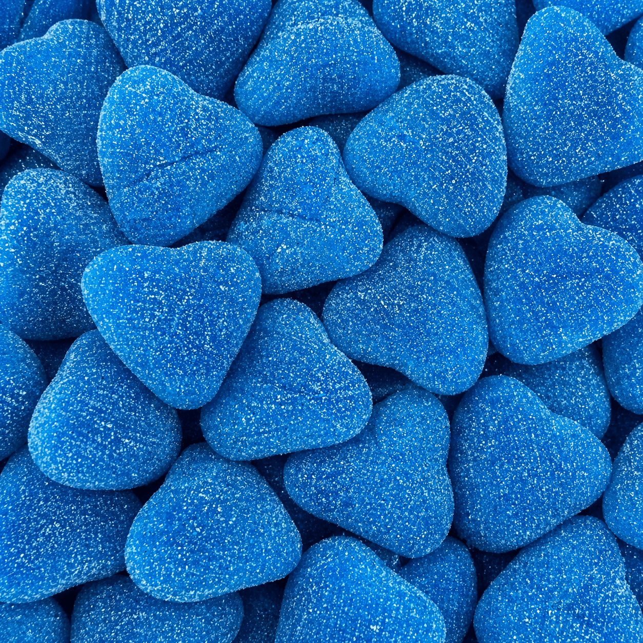 Sour Raspberry Filled Hearts