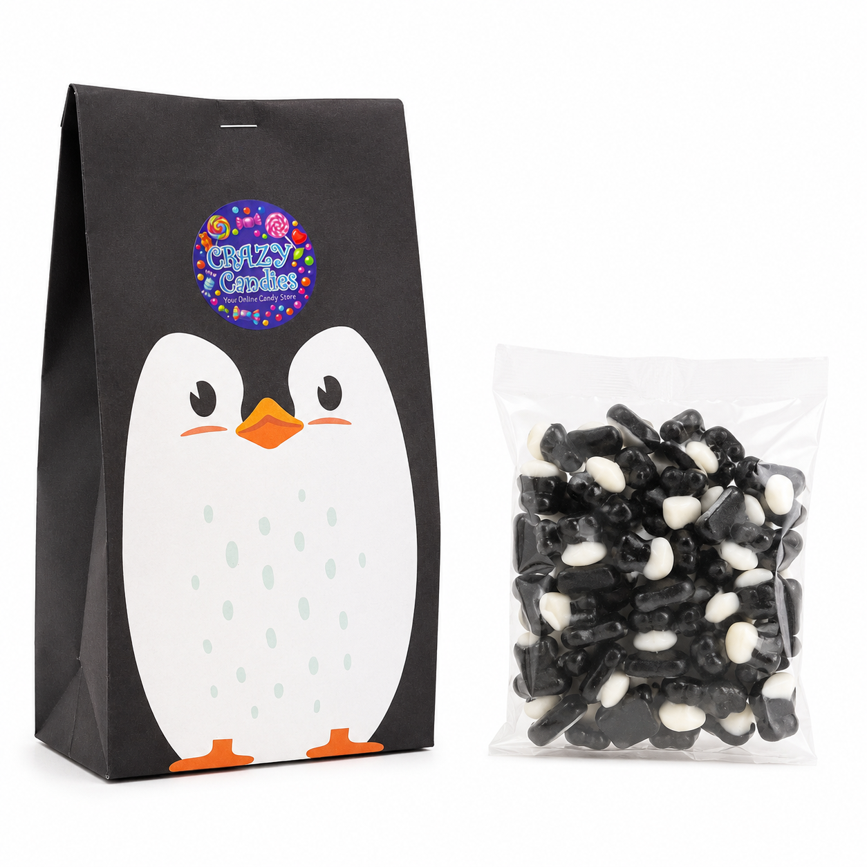 Penguin Gummies Gift Bag – 500g