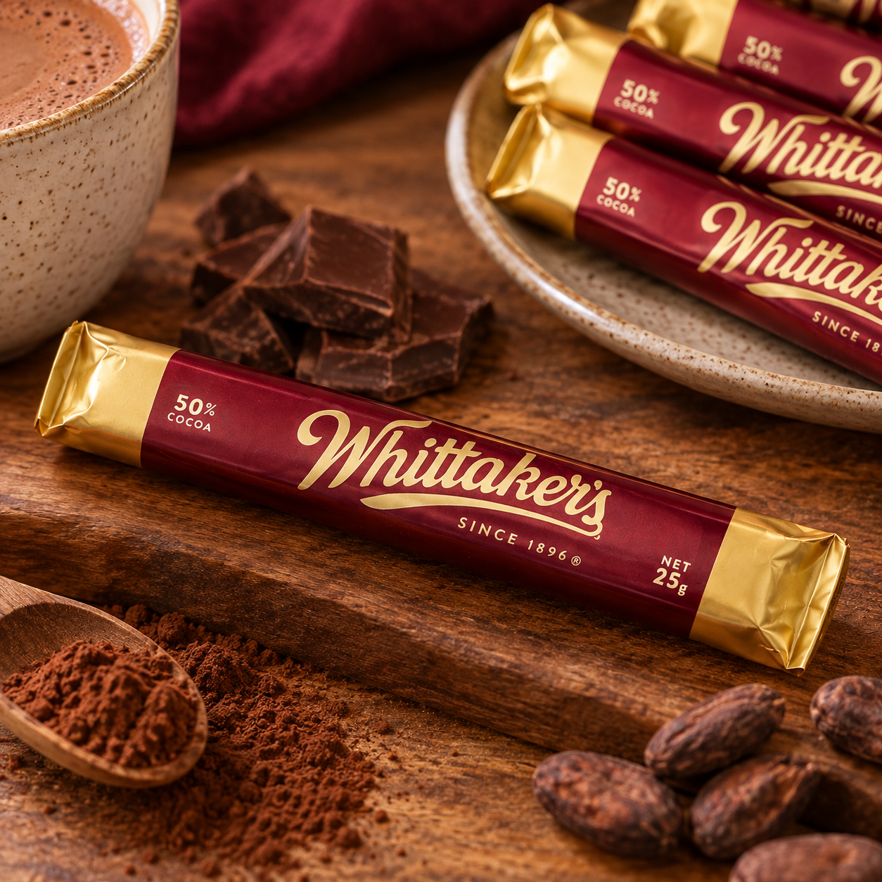 Whittaker's Sante Dark Chocolate Bar (25g)