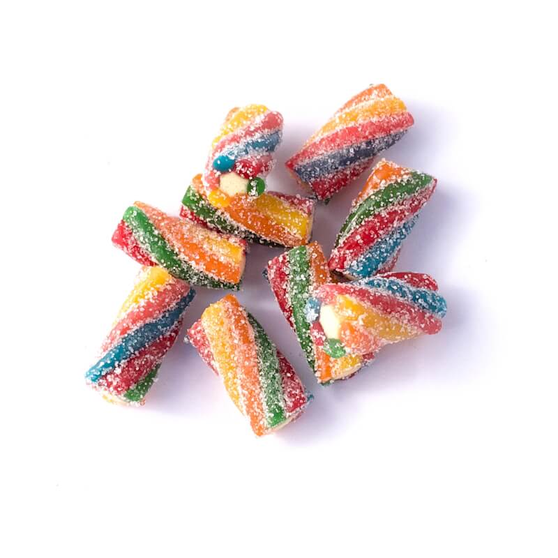 Fizzy Pineapple Braids Sweets