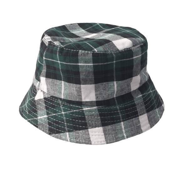 Green Bucket Sun Hat For Kids