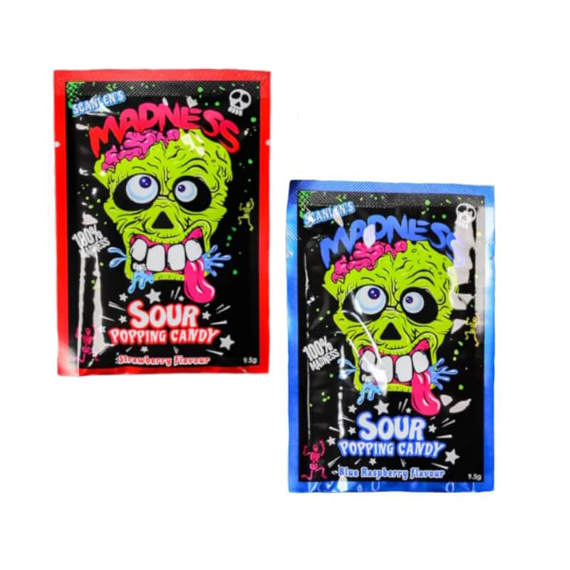 Scanlen's Madness Popping Candy