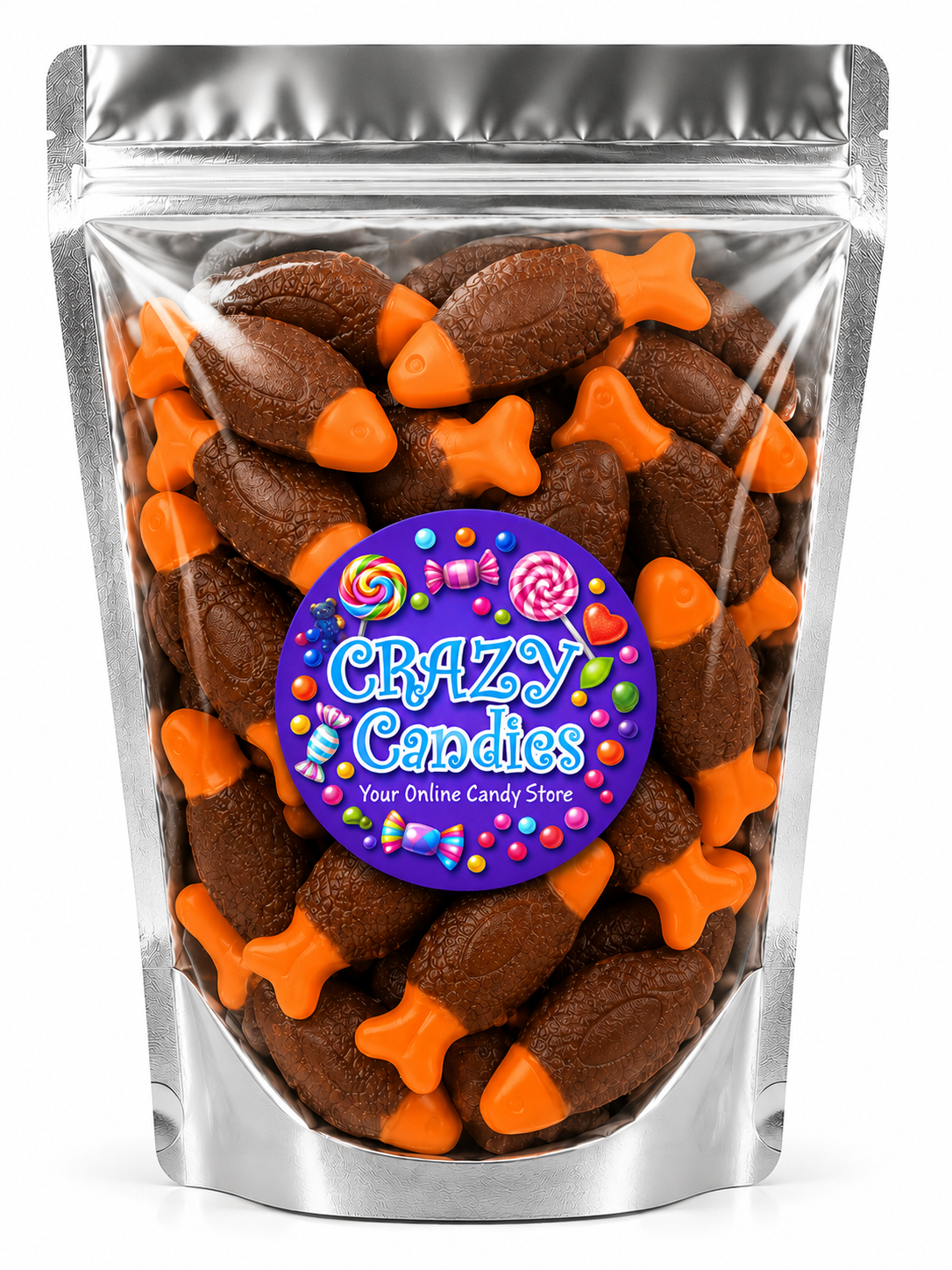 Mayceys Orange Chocolate Fish