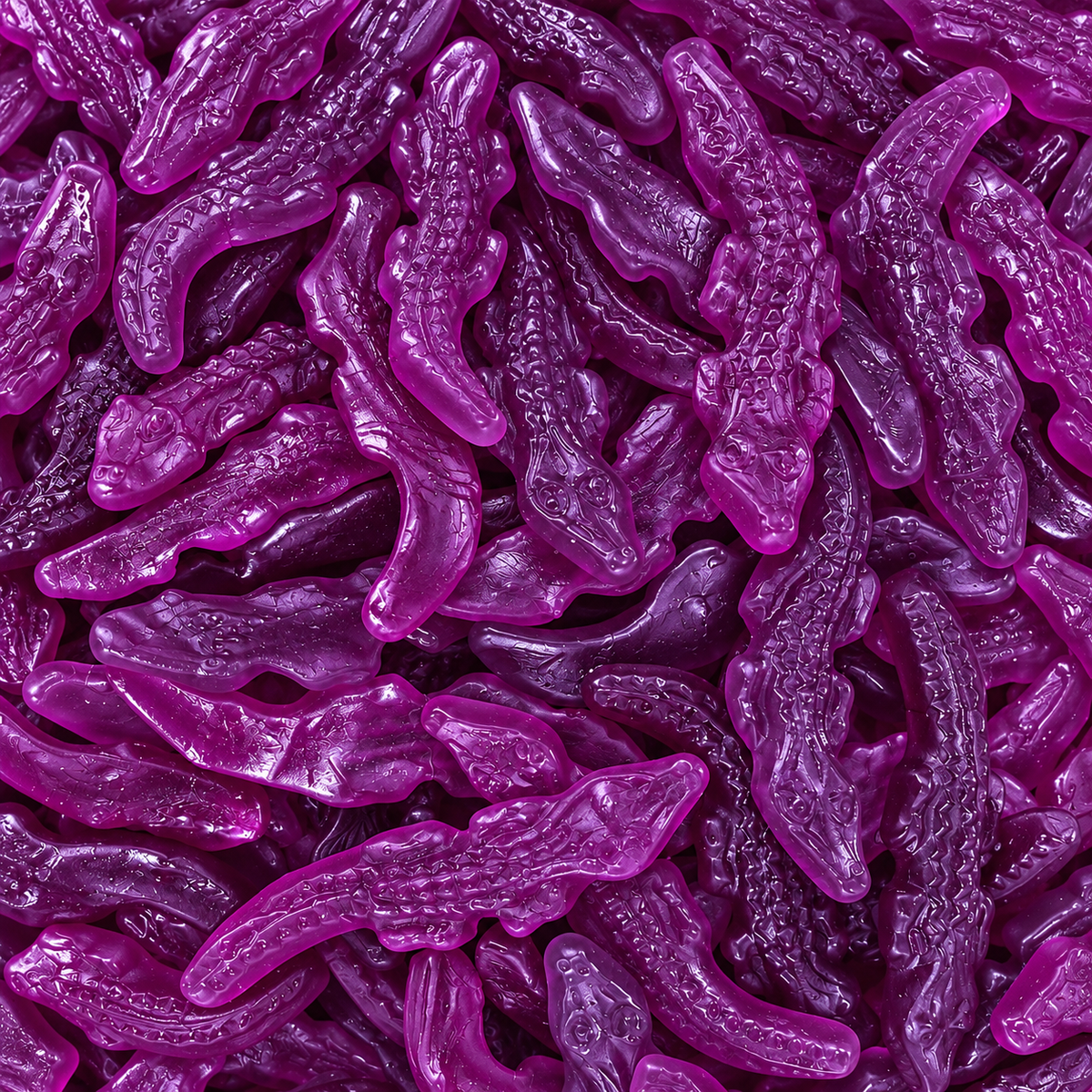 Crocodiles Purple