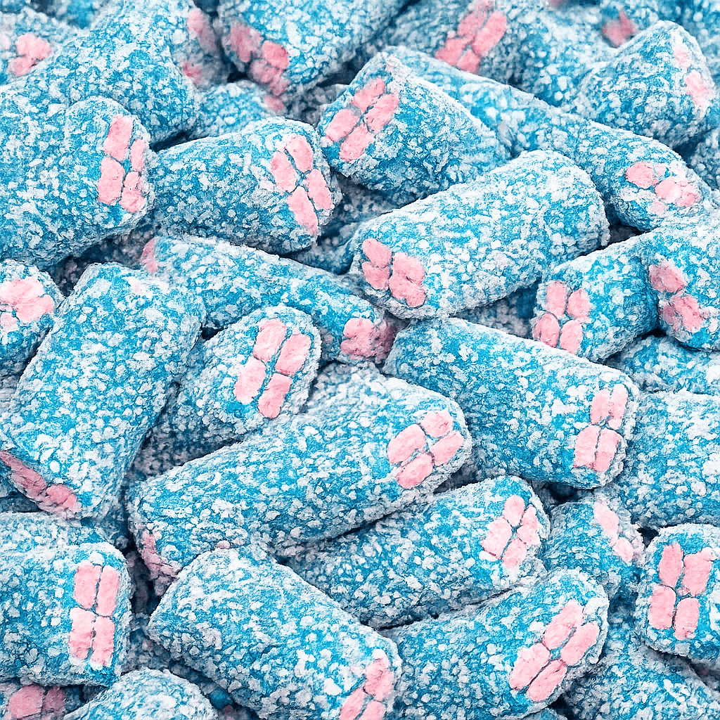 Fini Fizzy Blue Raspberry Bricks