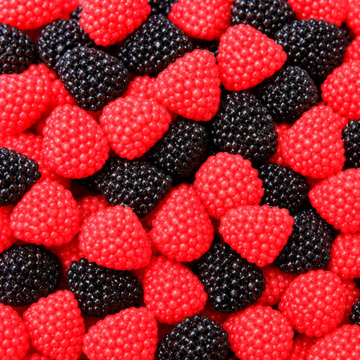 Haribo Berries raspberry and blackberry jellies