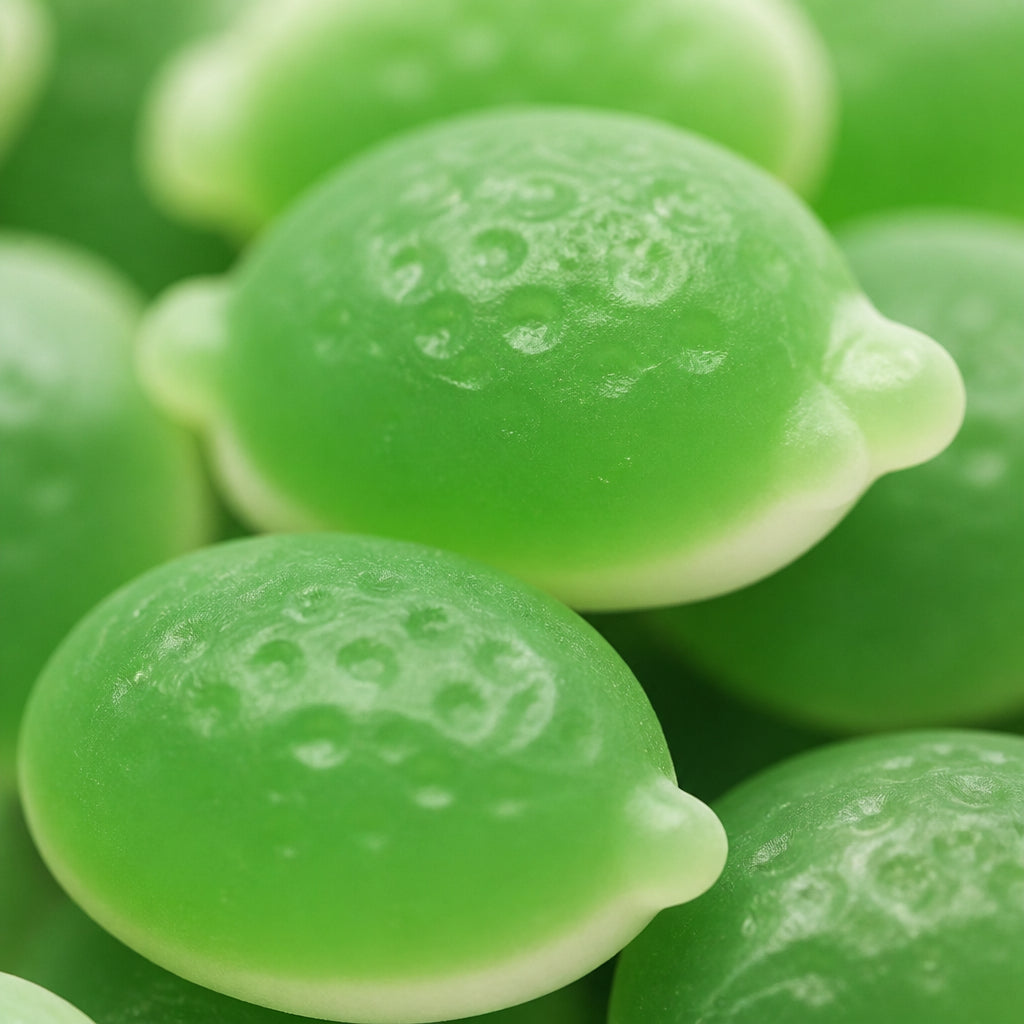 Feijoa and Cream · Tight crop on product texture
