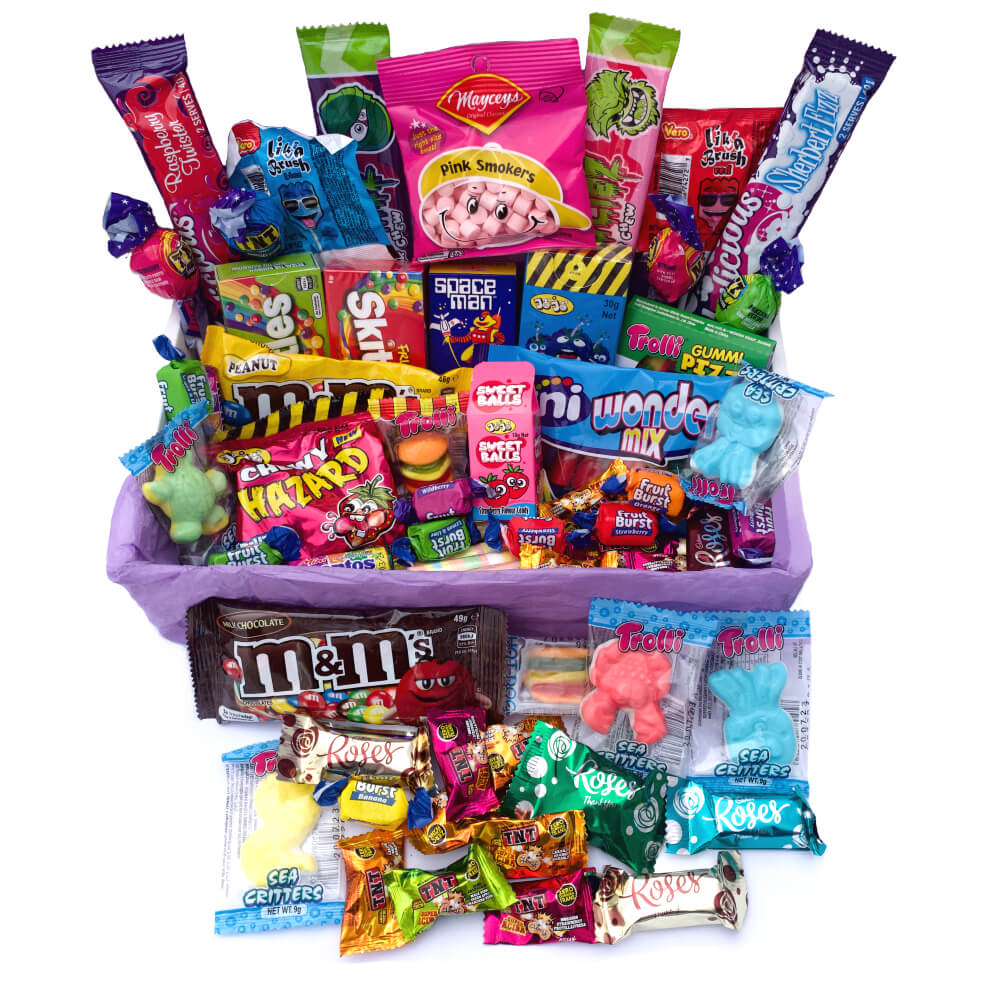 Candy Gift Box on a white background