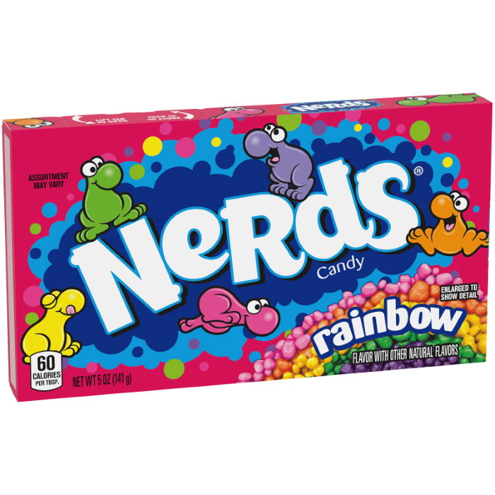 Nerds Rainbow Video Box (USA) - 141 g.