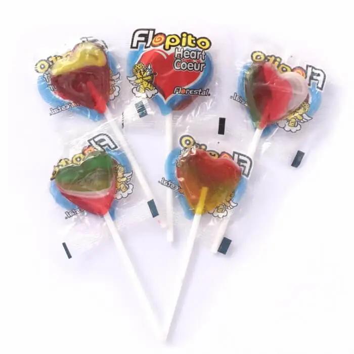 Mini Heart Lollipops