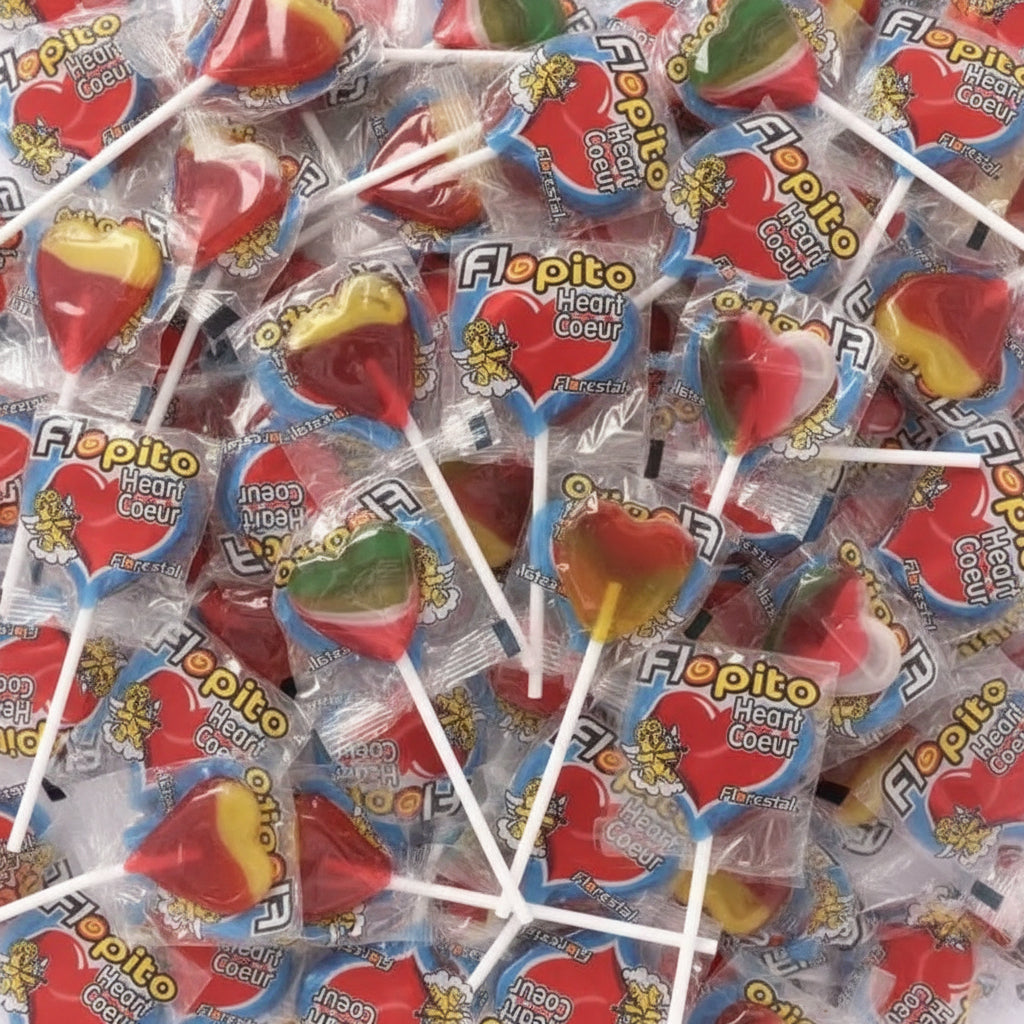 Mini Heart Lollipops