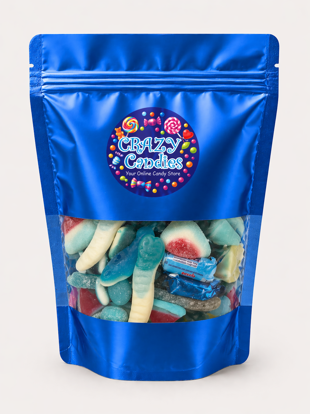 Candy Mix Pouches - Colour Range with Assorted Lollies