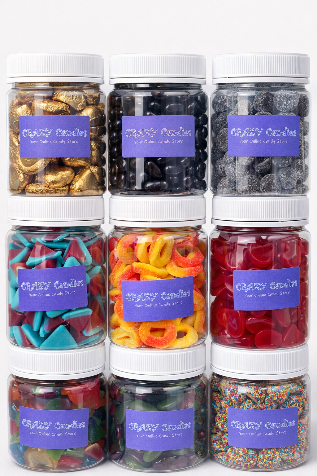 Candy Jars - A Sweet Mix of Lollies