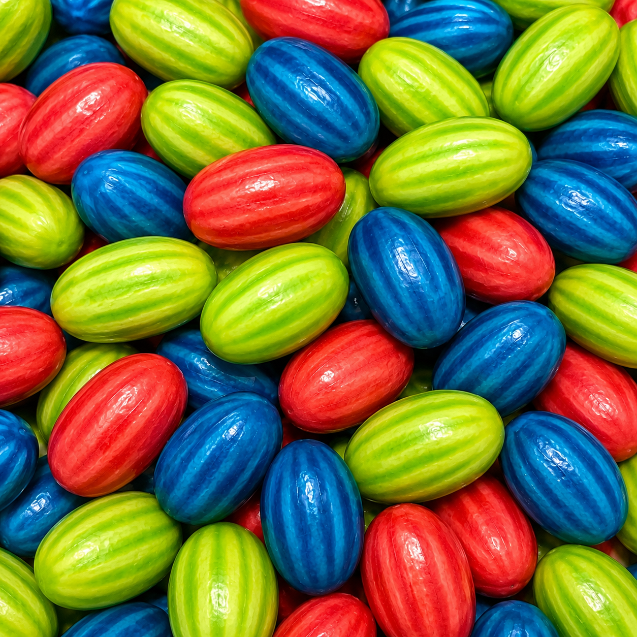 Sour & Fizzy Melon Mix Bubblegum