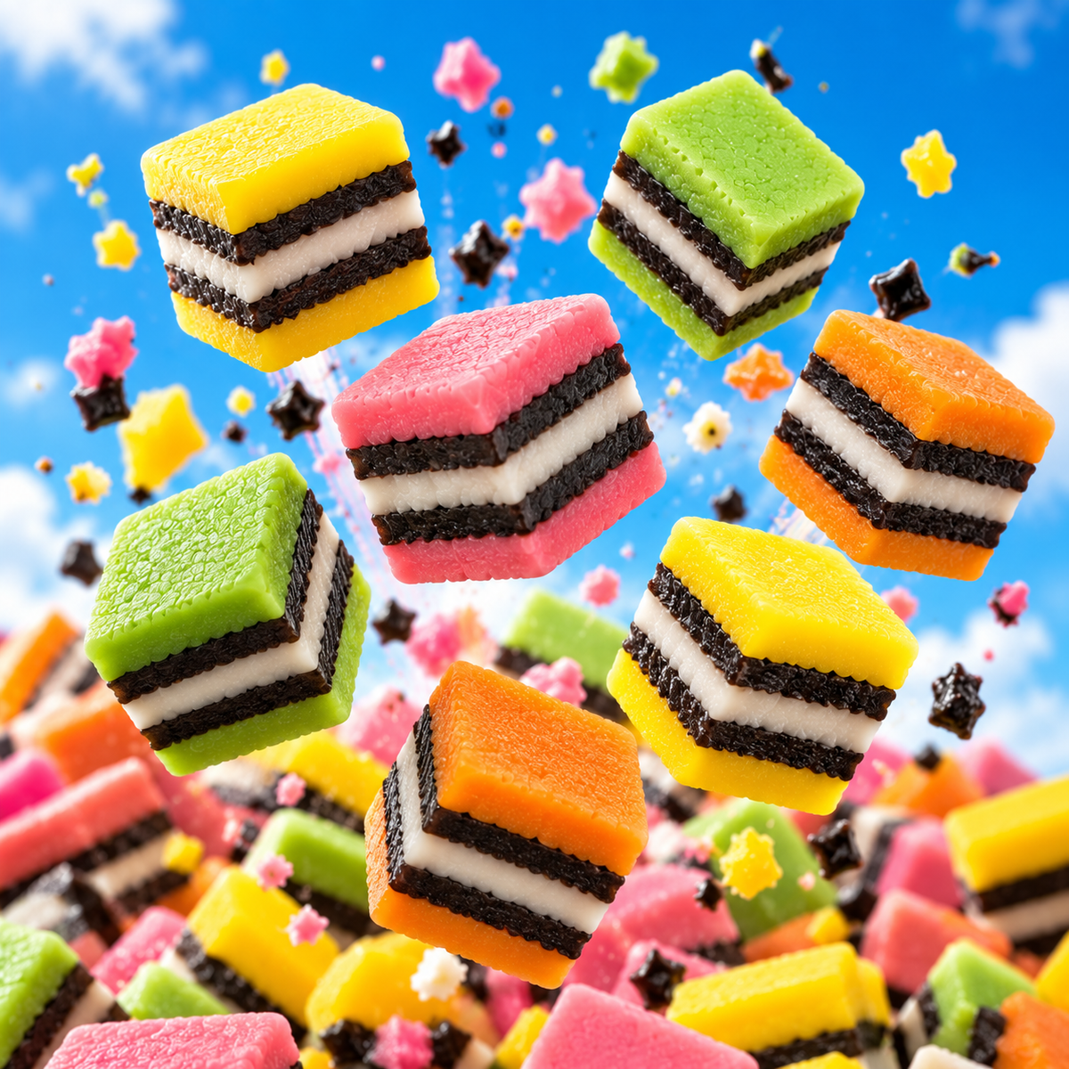 Licorice Allsorts 1KG Mega Deal