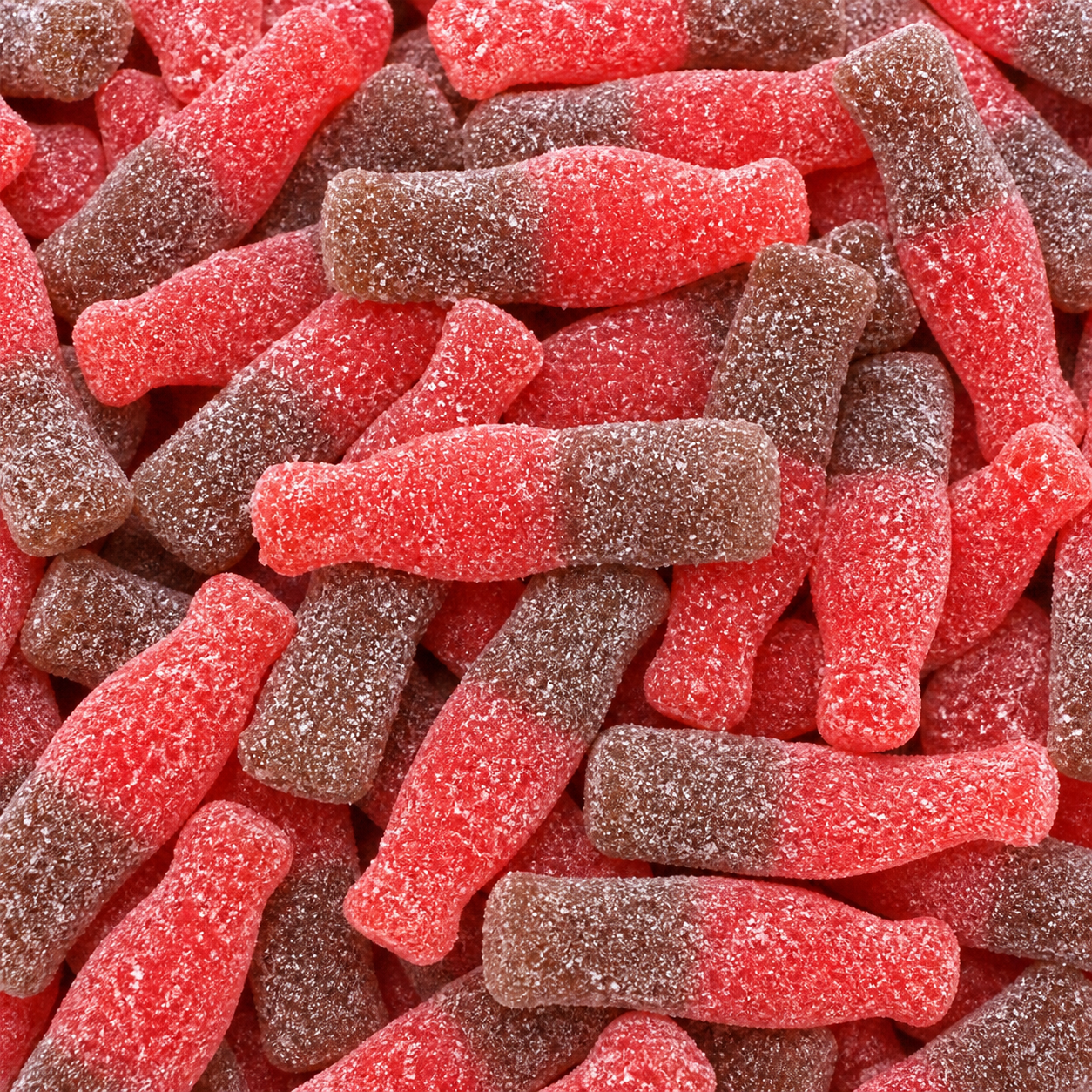 Raspberry Cola Bottles