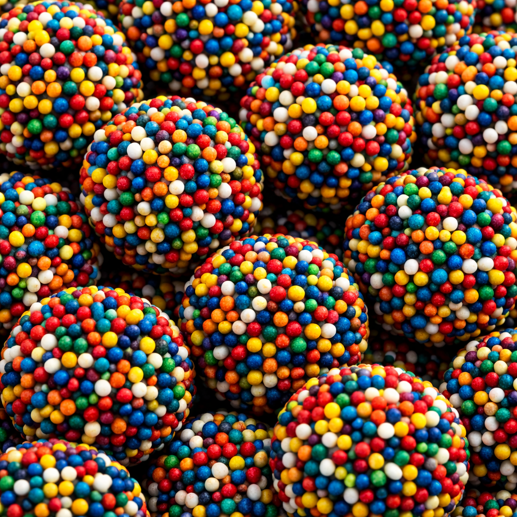 Licorice Sparkles - 100 g. (Pick n Mix)