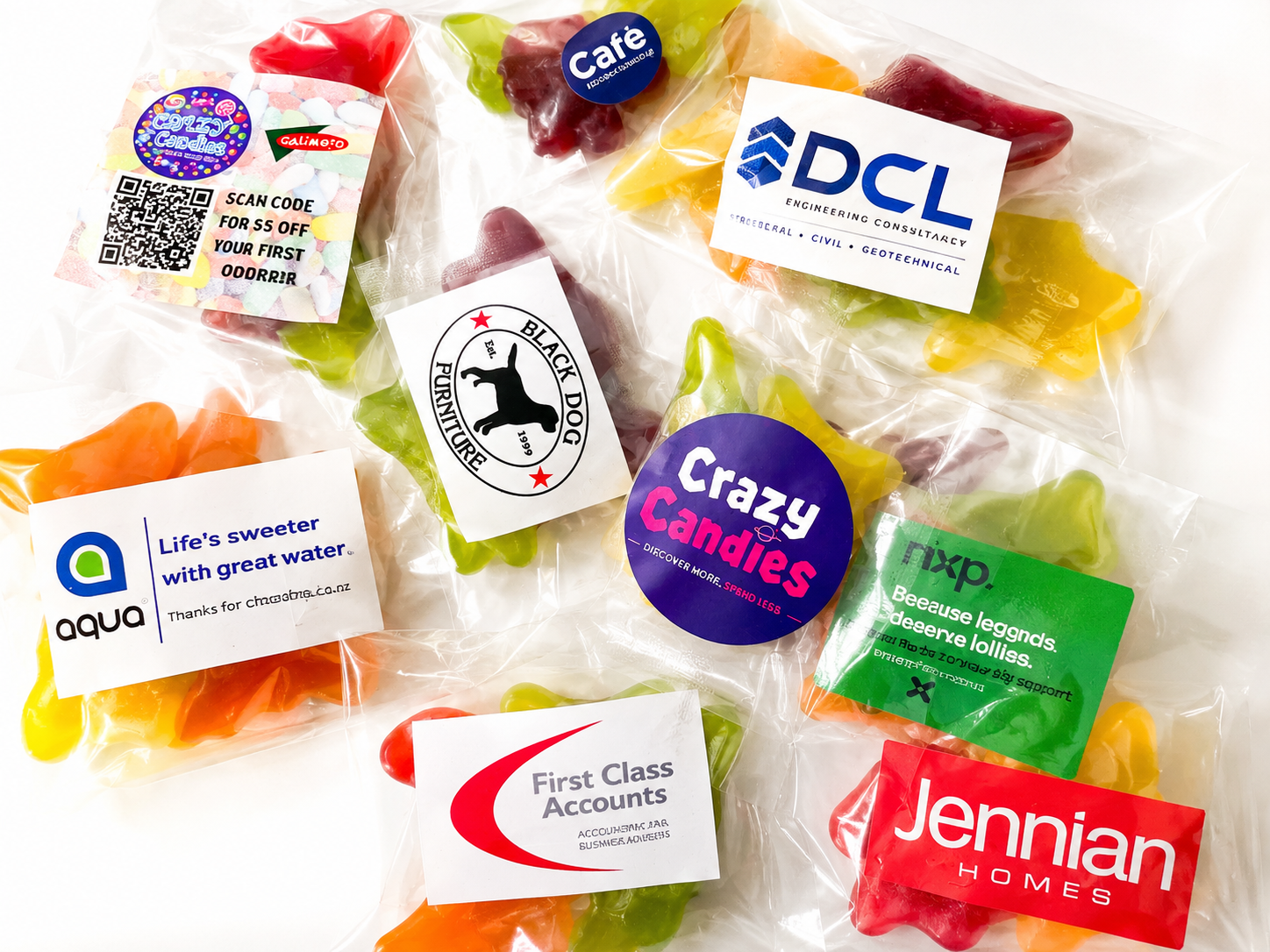 Branded Candy Promo Pack – Sample Pack