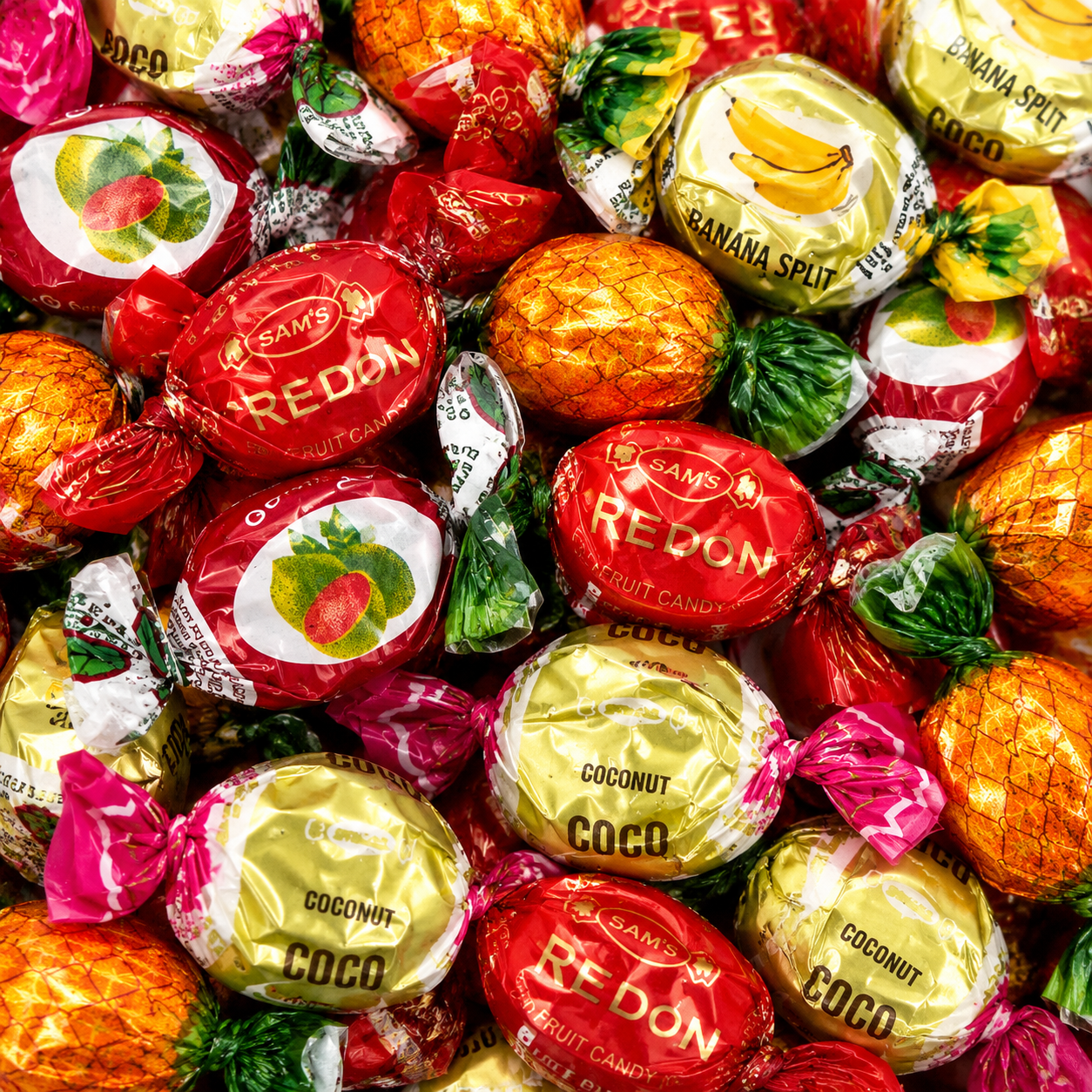 Tropical Fruit Candies