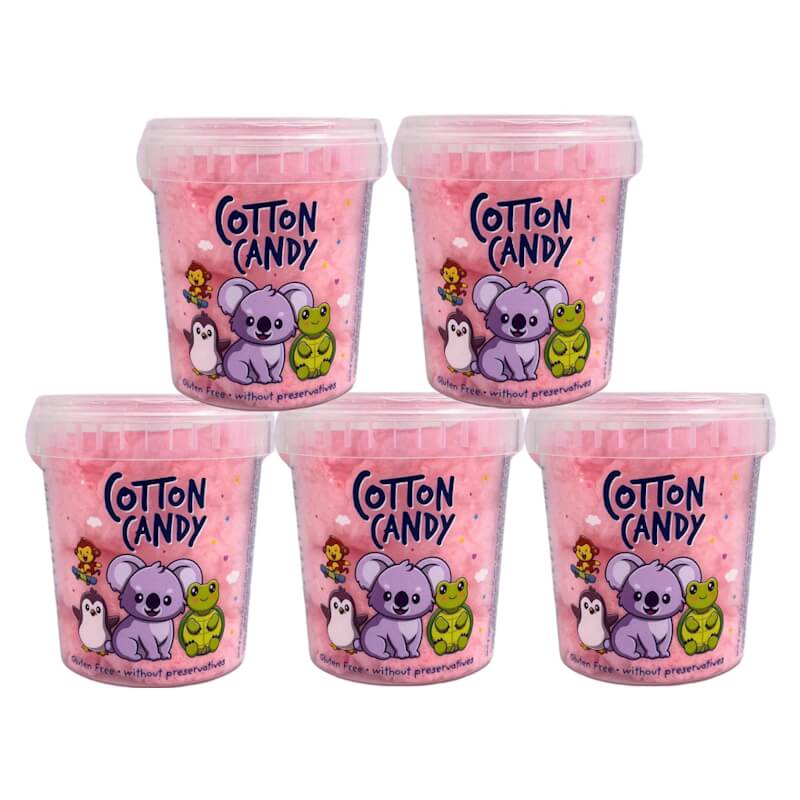 Rainbow Cotton Candy 50 g of Whimsical Sweetness