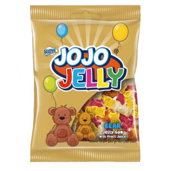 JoJo Jelly Worms Fruity Gummy Candy