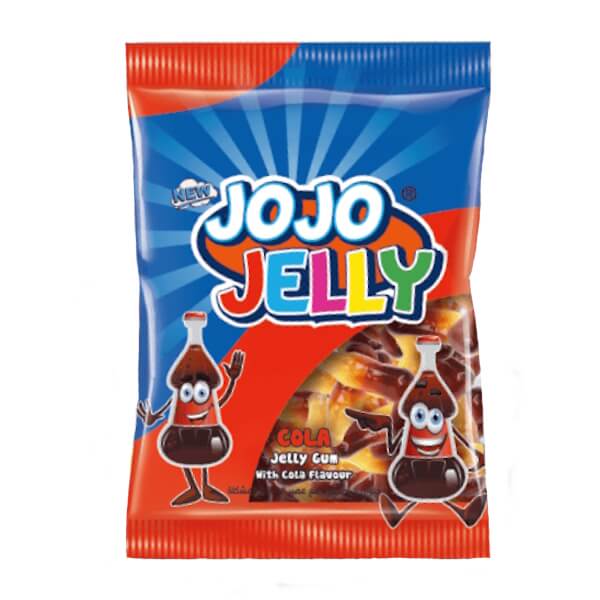 JoJo Jelly Cola (80 g) Sweet and Chewy Treat