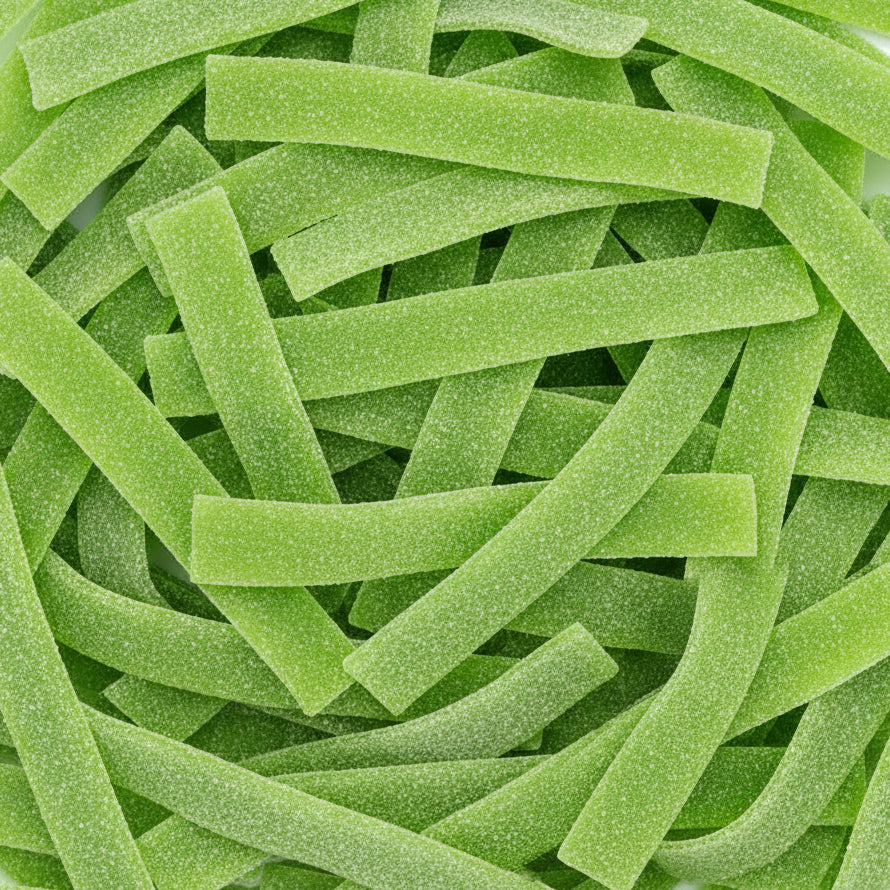 Sour Apple Belts - 100 g. (Pick n Mix)