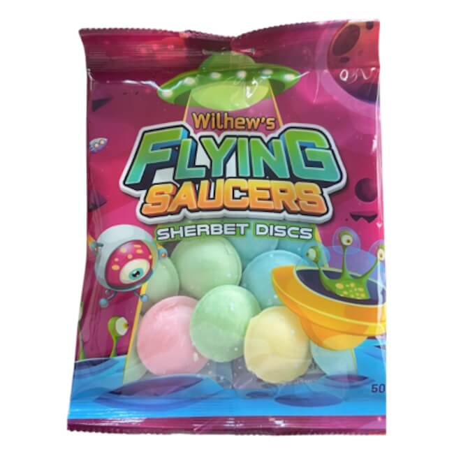 Flying Saucers Sherbet Discs