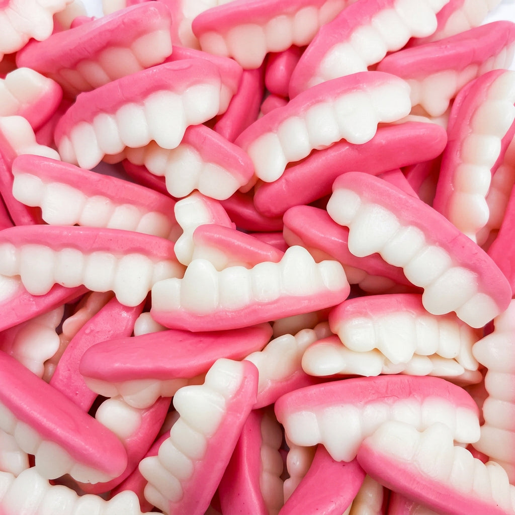 Rainbow Teeth gummy lollies