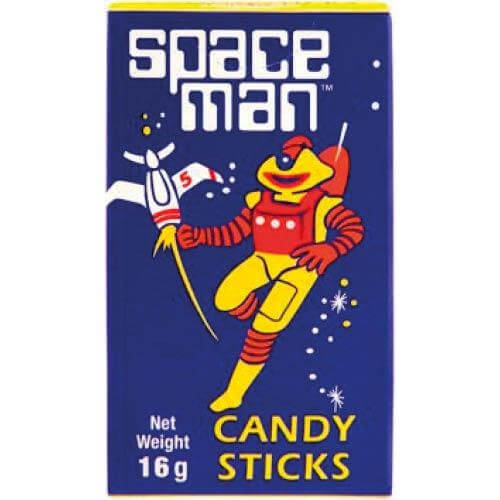 Space Man Candy Sticks