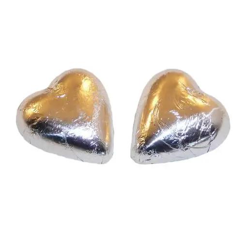 Chocolate Hearts - Silver
