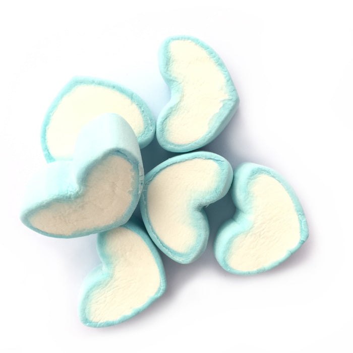 Blue Heart Marshmallows - 100 g. (Pick n Mix)