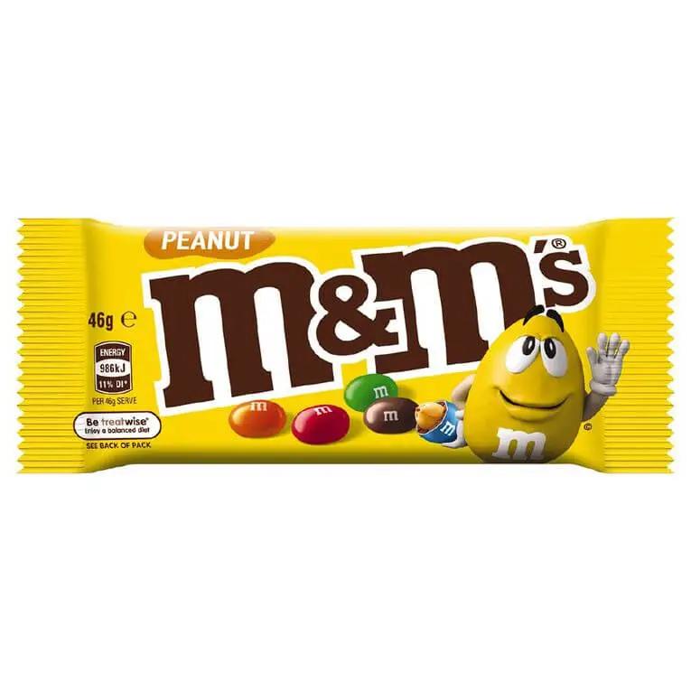 M&M's Peanut Chocolate 46 g. Bag