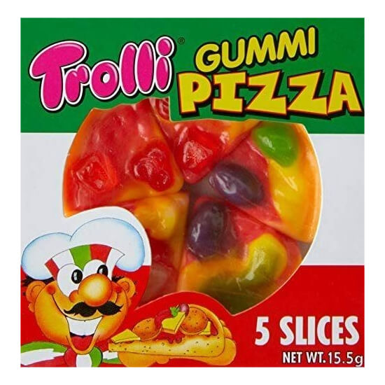 Trolli Gummy Pizza (Wrapped) Crazy Candies NZ Lolly Shop