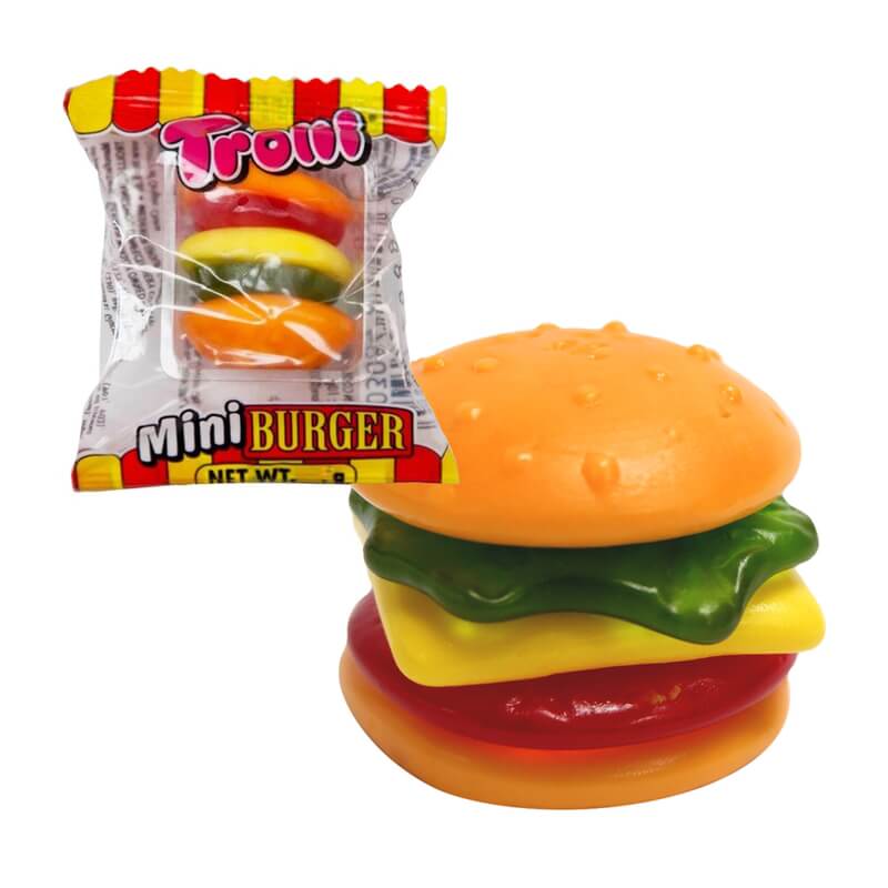 Trolli Mini Burger Gummies | Crazy Candies NZ Candy Shop