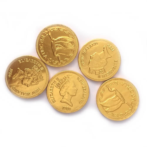 Chocolate Gold Coins $2