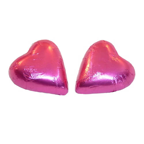 Chocolate Hearts - Hot Pink
