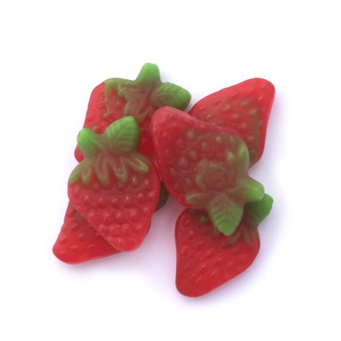Sour Strawberries - 100 g. (Pick n Mix)